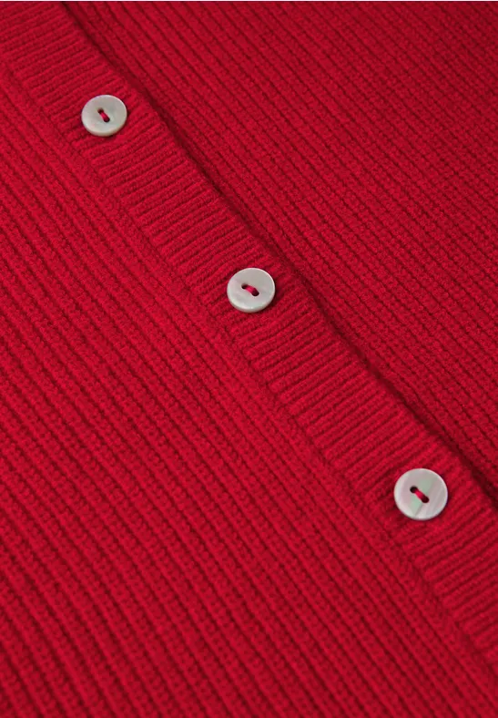Mouwloos Cosy vest racing red