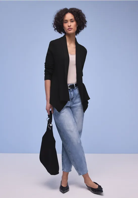 Cardigan Cutline Black