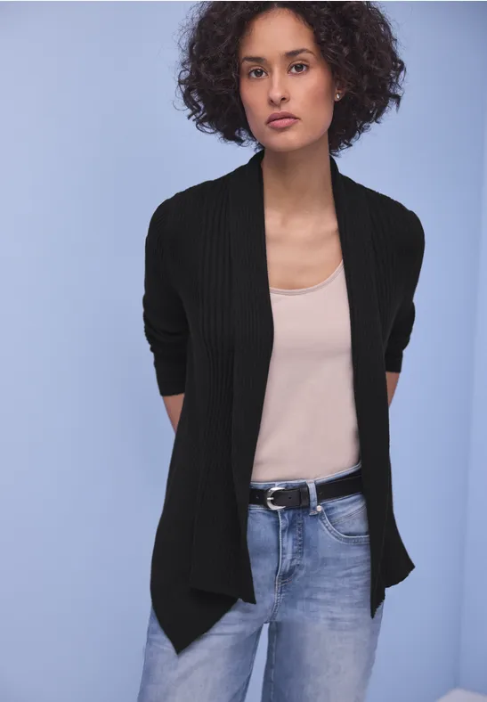 Cardigan Cutline Black