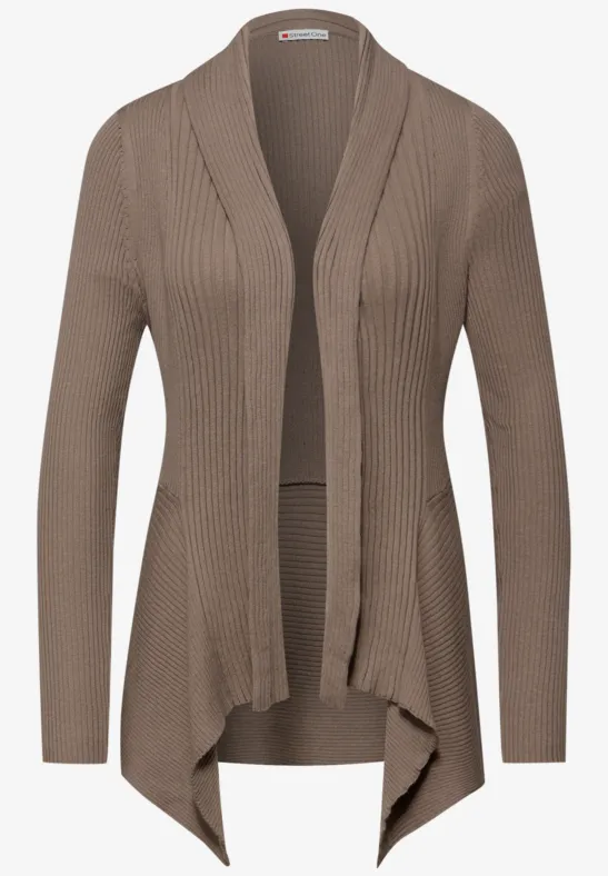 Cardigan Cutline light terra mocha