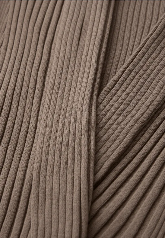 Cardigan Cutline light terra mocha