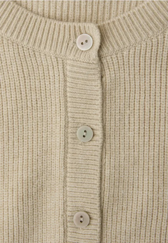 Gilet douillet cotton beige mel.