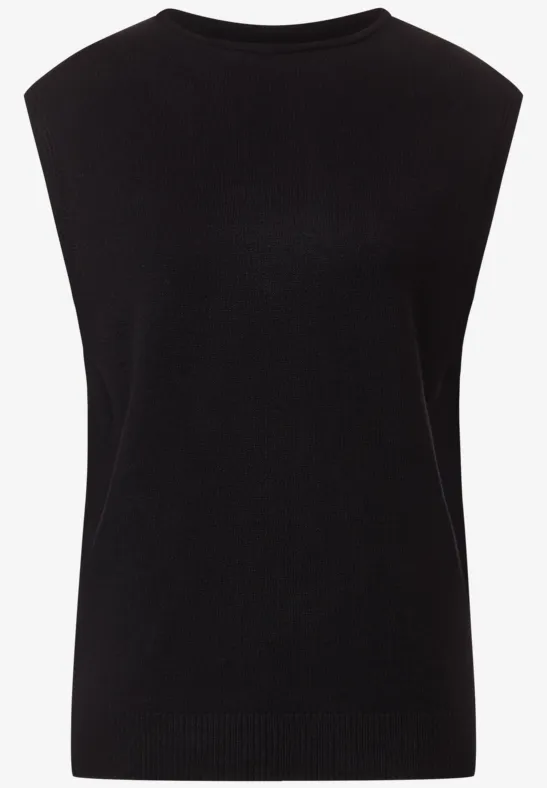 Pullunder mit Rollkragen Black