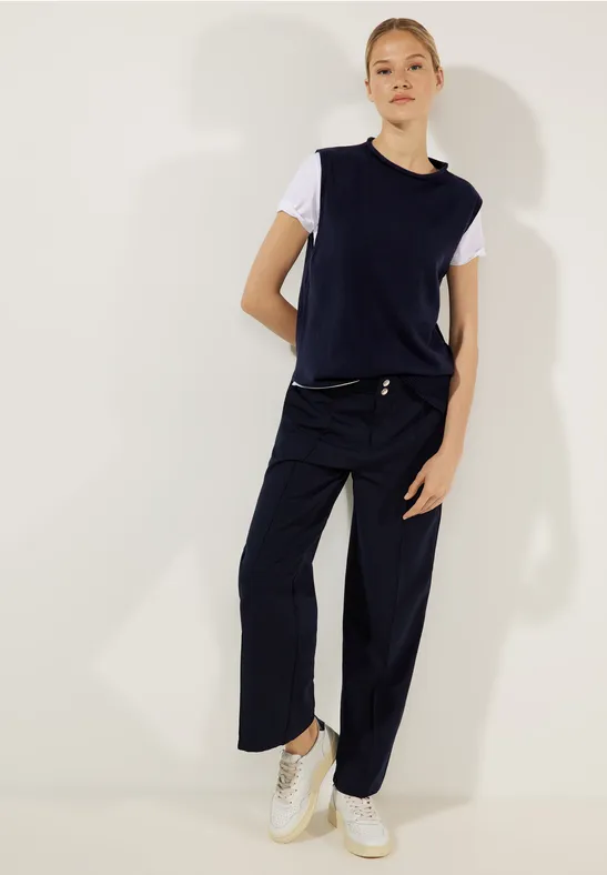 Pullunder mit Rollkragen deep blue