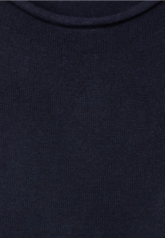 Pullunder mit Rollkragen deep blue