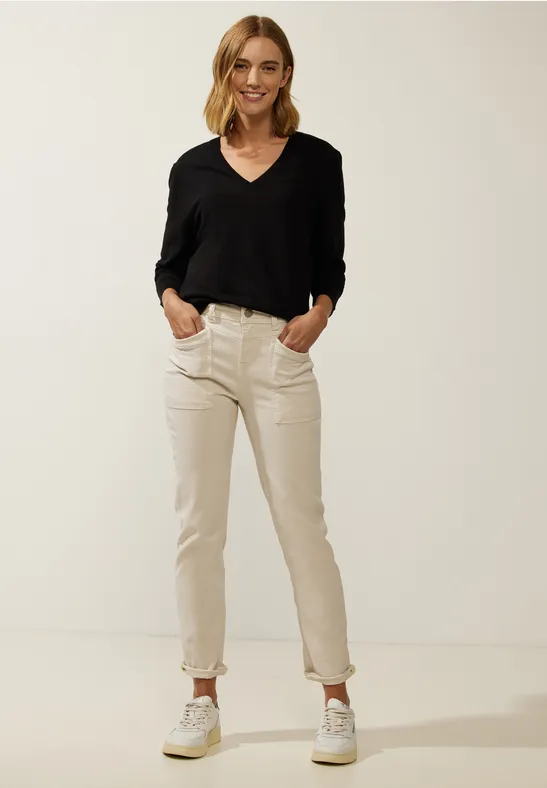 Feinstrick Pullover Black