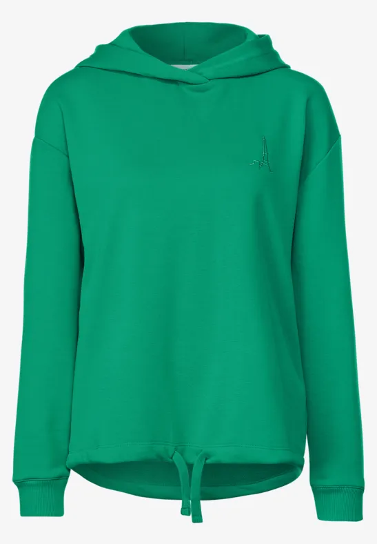 Hoodie Sweatshirt dark cameo green