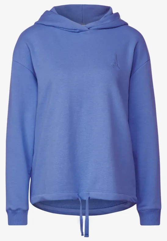 Hoodie Sweatshirt bright dahlia blue