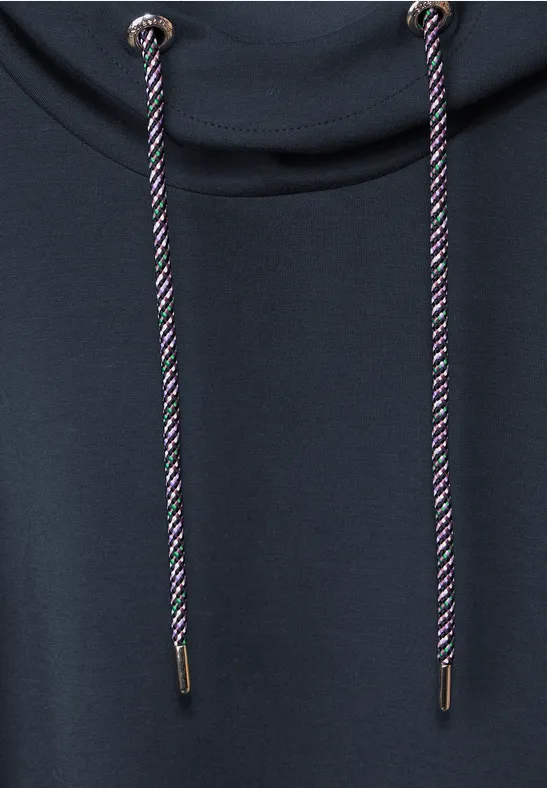 Softes Kapuzen Sweatshirt deep blue