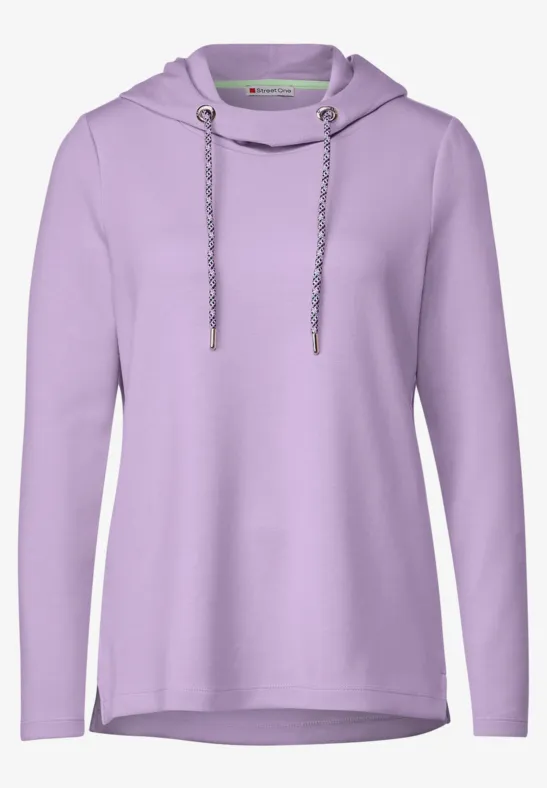 Softes Kapuzen Sweatshirt soft pure lilac