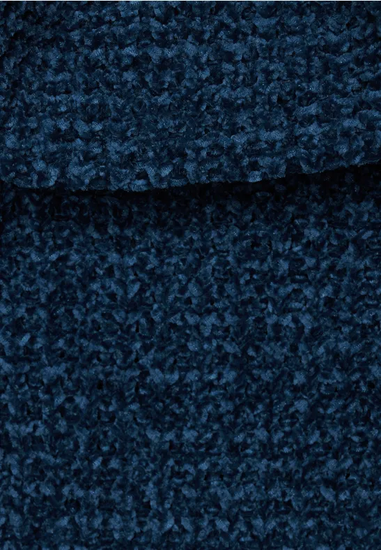 Chenille Pullover atlantic blue