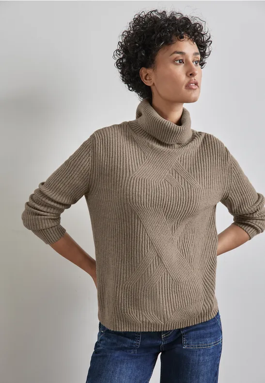 Strickpullover mocha glow mel.