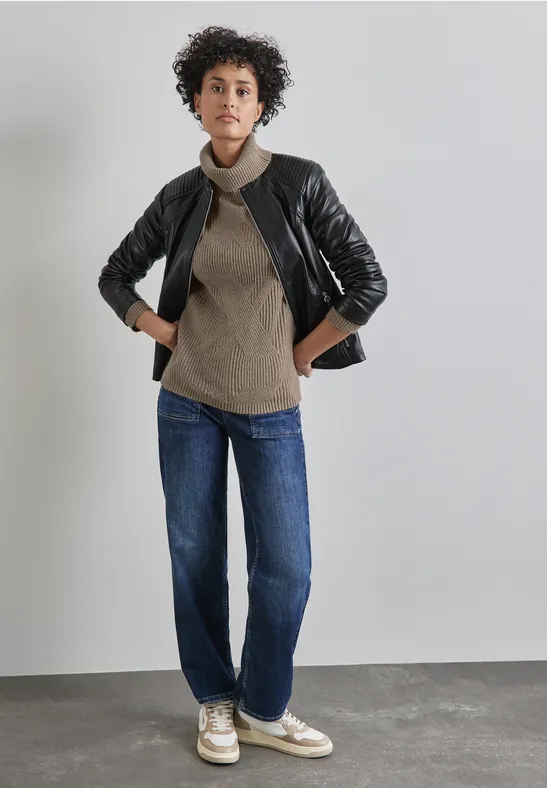 Strickpullover mocha glow mel.