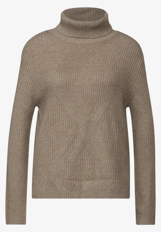 Strickpullover mocha glow mel.