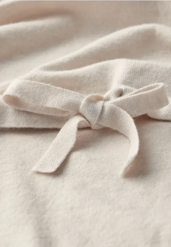 Korte coltrui cream white melange