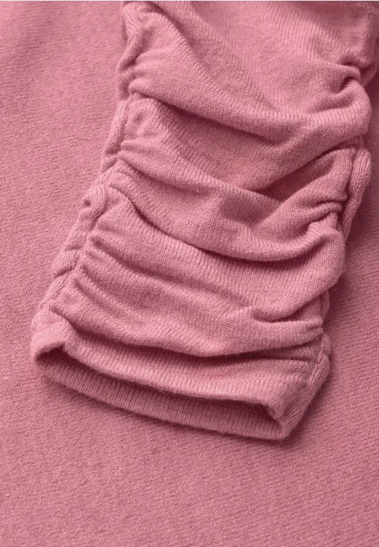 Dolman Pullover sugar coral mel.