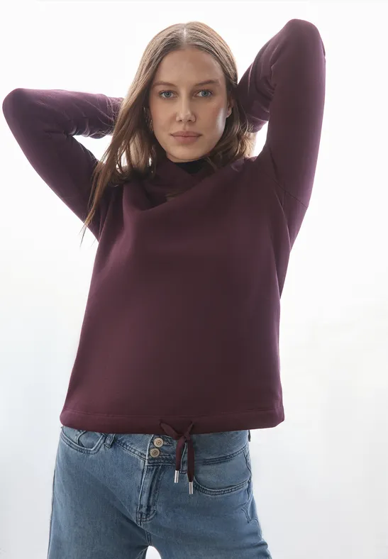 Sweat à capuche enigma red