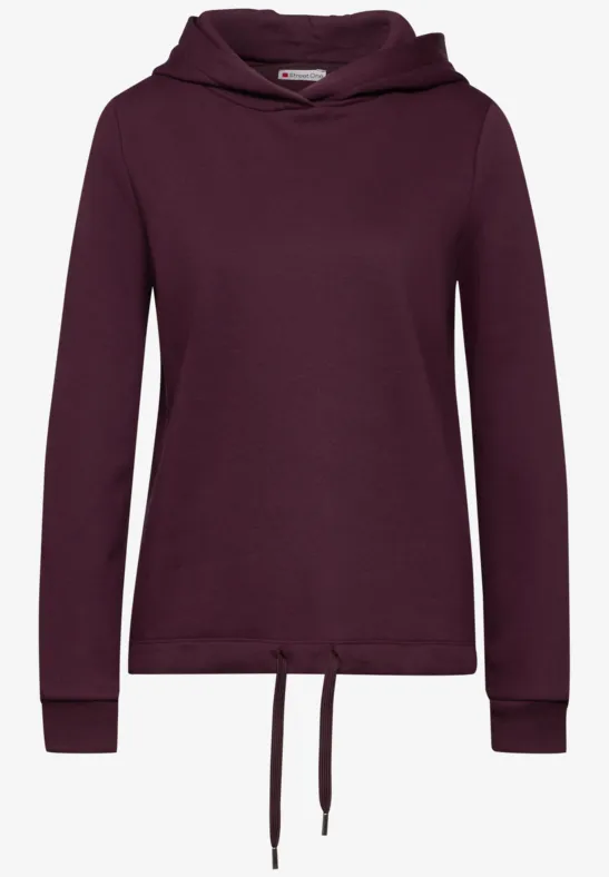 Sweat à capuche enigma red