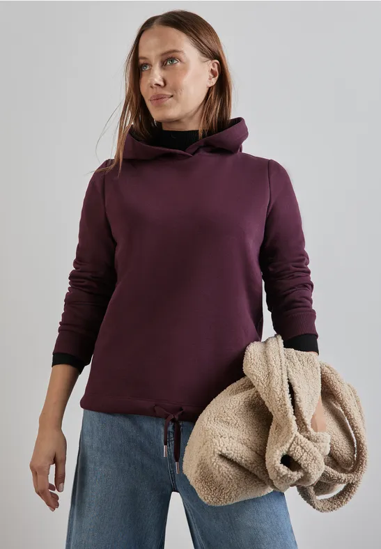 Sweat à capuche enigma red