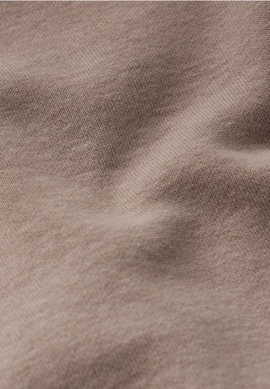 Sweat à capuche light mocha beige