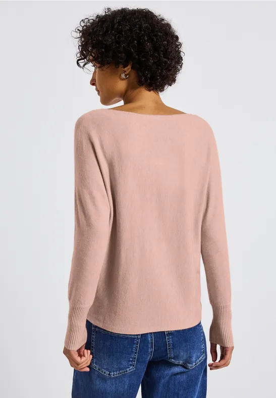Pull-over Dolman faded rose mel.
