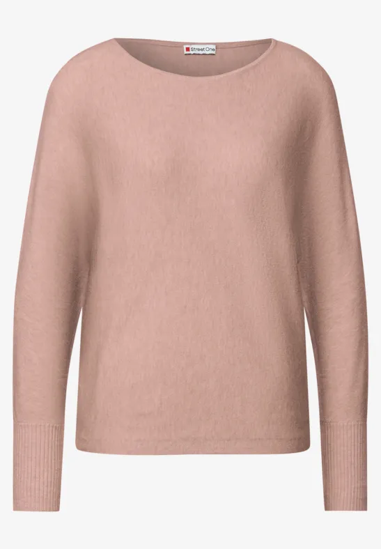 Pull-over Dolman faded rose mel.