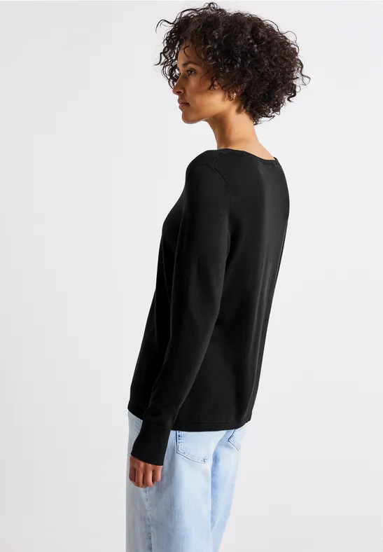 Basic Pullover Black