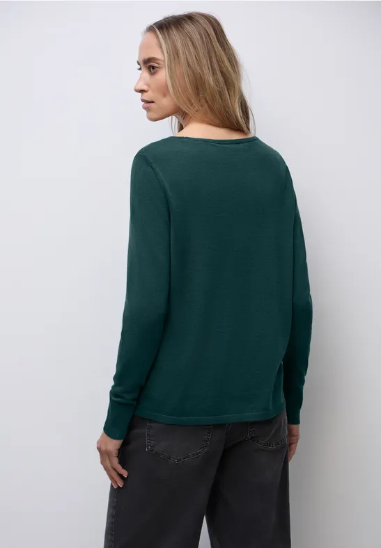 Basistrui deep teal green