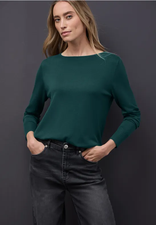 Basistrui deep teal green