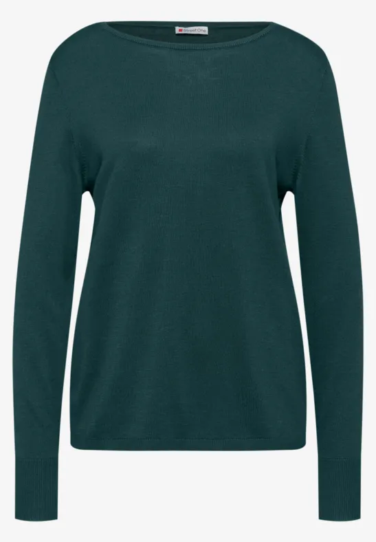 Basistrui deep teal green