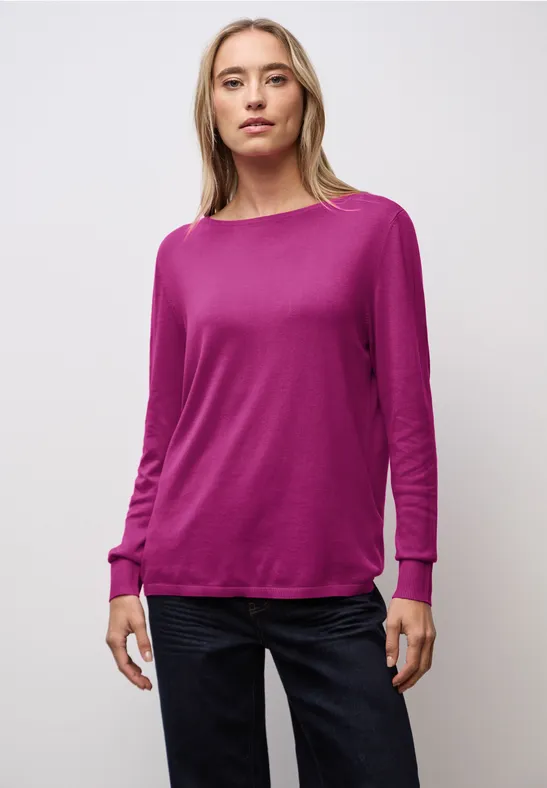 Pull basique rush pink
