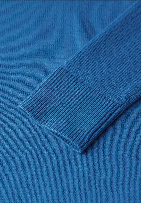 V-Neck Pullover polaris blue