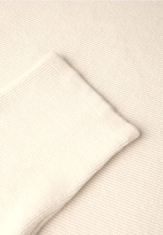 Pull structuré soft beige