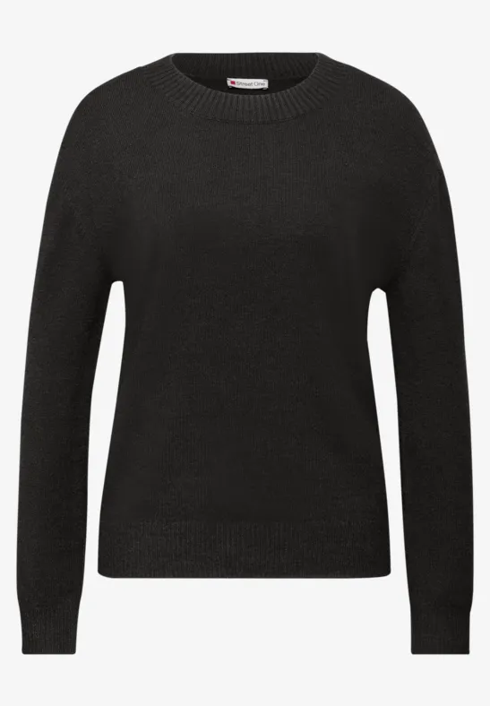 Trui met gallonstrepen darkest brown