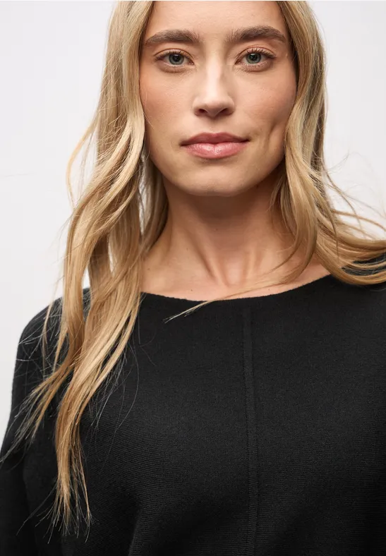 Basis Dolman-trui Black