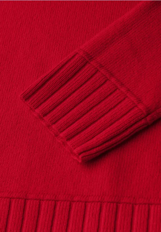 Pull basique racing red