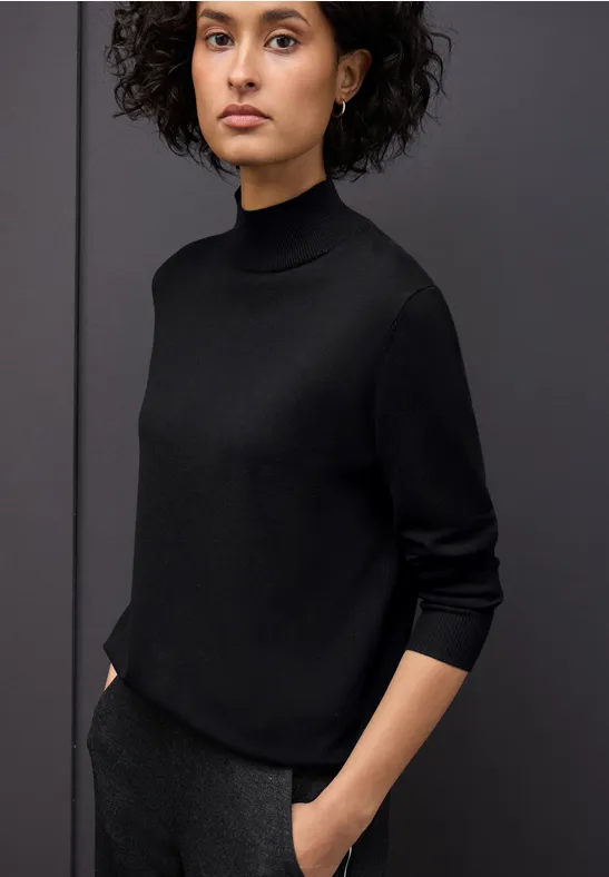 Pull avec turtleneck Black
