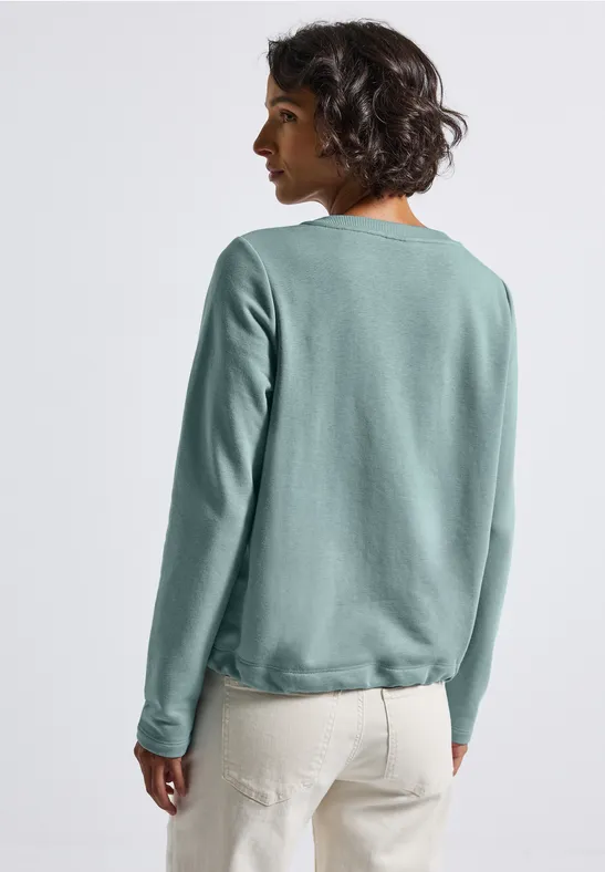 Sweater met ronde hals arona blue