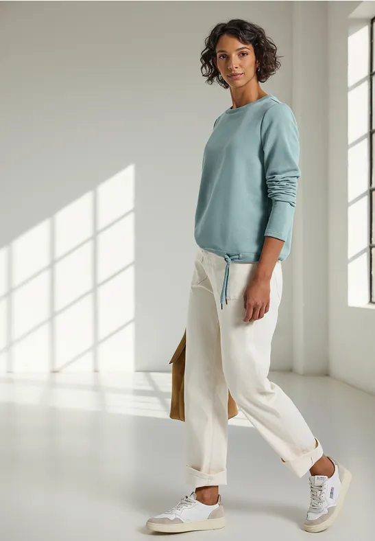 Sweater met ronde hals arona blue