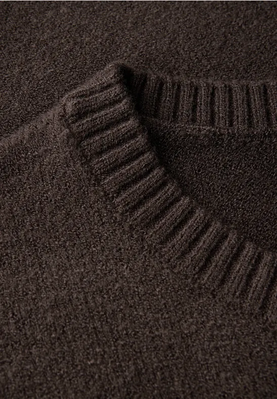 Cozy Pullover deep roast brown