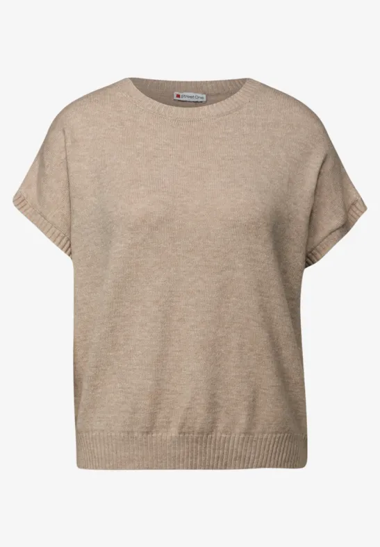 Cozy Pullover morning beige mel.