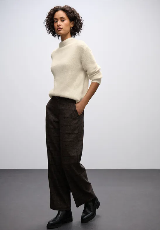 Federgarn Pullover soft beige