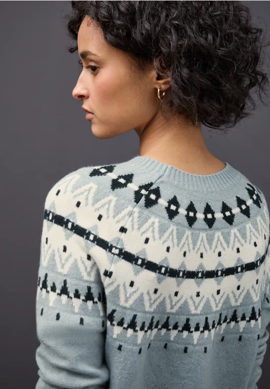 Trui met Noorse look null