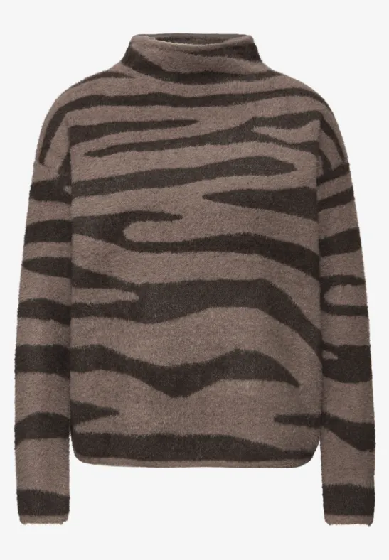 Sweat jacquard douillet null