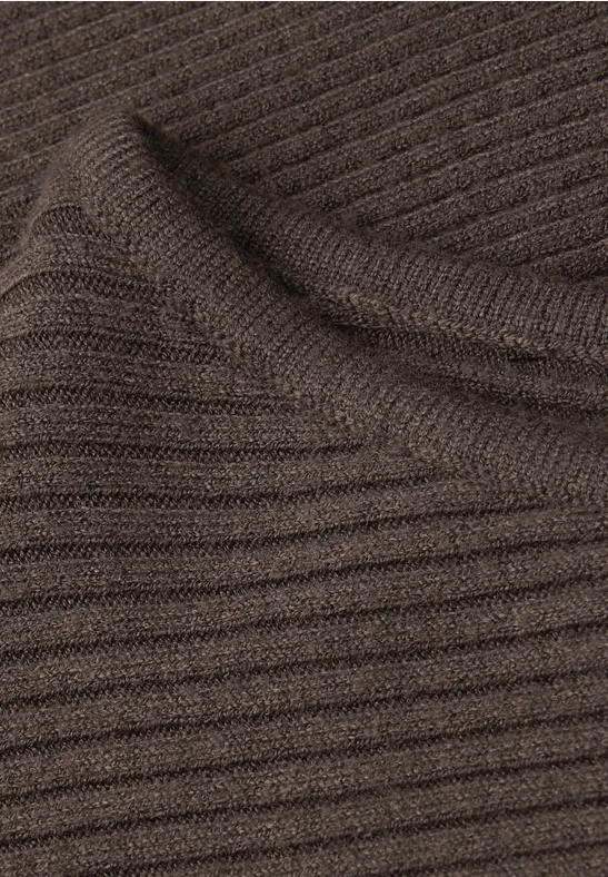 Dolman trui dark nomad brown mel.