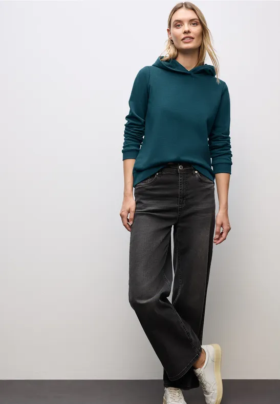 Sweater met capuchon tide blue