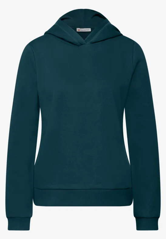 Sweater met capuchon tide blue