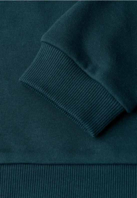 Sweater met capuchon tide blue