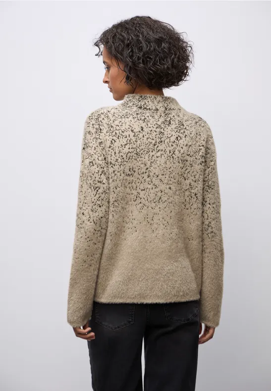 Trui van verengaren sanded beige