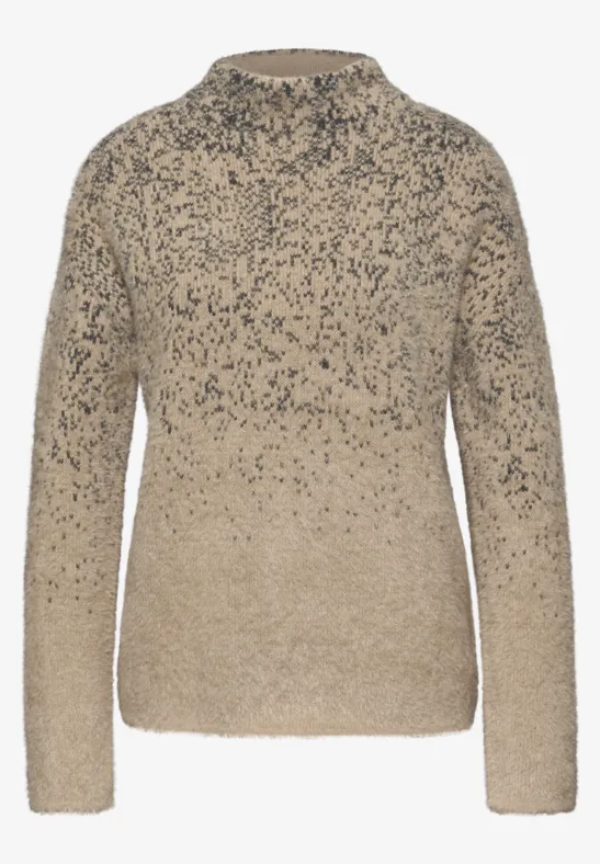 Trui van verengaren sanded beige